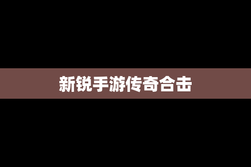 新锐手游传奇合击