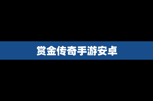 赏金传奇手游安卓